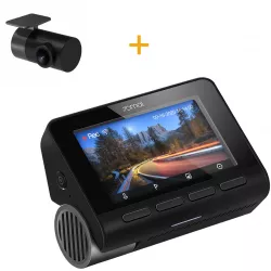 70mai Dash Cam A800S-1, Set 2 camere auto fata + spate RC06, Rezolutie 4K, Ecran 3.0" IPS, GPS, Wi-Fi