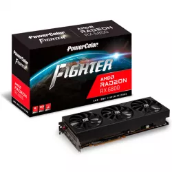 PowerColor Radeon RX 6800 Fighter, 16GB, Placa video PCIe, 3840 stream processors, 256-bit