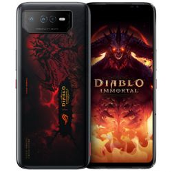 ASUS ROG Phone 6 Diablo + Cooler, 512GB, 16GB RAM, ecran 6.78, Telefon Dual SiM 5G, 6000mAh, Black