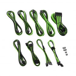 Cablemod PRO ModMesh C-Series, Set cabluri pentru Corsair RMi,RMx,RM,HX,AX - Black / Light Green