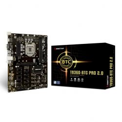 SET mining BIOSTAR TB360-BTC PRO 2.0, Placa de baza + 8GB RAM