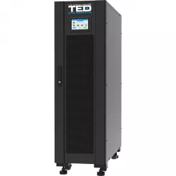 UPS Online 80kVA/80kW Trifazic 3/3, Dublă Conversie cu Ecran LCD, Undă Sinusoidală Pură și Intrare/Ieșire Regletă, Management LCD, TED Electric