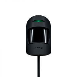Detector cu fir PIR Ajax MotionProtect Fibra Negru