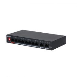 Switch PoE Gigabit industrial 8 + 2 porturi Dahua PFS3010-8GT-96