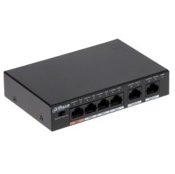 Switch PoE industrial 4 + 2 porturi Dahua PFS3006-4ET-60