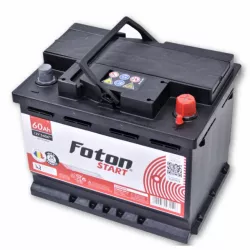 Baterie Auto 12V 60Ah, Pornire 540A, Dimensiuni 242 x 175 x 190 mm Borna+ Dreapta Foton Start