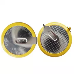 Acumulator Li-Ion 3.6V CR2025 LIR2025 250mAh, Dimensiuni 20 x 2.5 mm Bulk