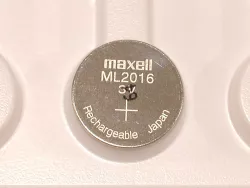 Acumulator Li-Ion 3V ML2016 65mAh, Dimensiuni 20 x 1.6 mm Bulk Maxell
