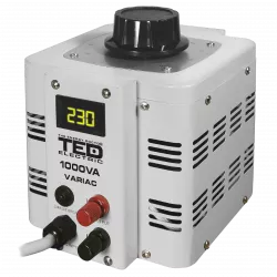 Autotransformator Variabil, Tensiune Reglabila de Iesire 0-300V 1000VA, TED Electric