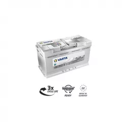 Baterie Auto 12V 95Ah cu Start Stop, Pornire 850A, Dimensiuni 353 x 175 x 190 mm Borna+ Dreapta Varta 595901085
