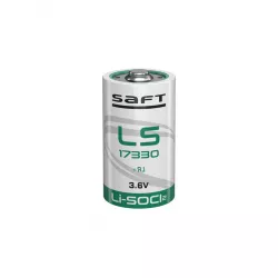 Baterie Litiu Saft 3.6V LS17330 2100mAh, Dimensiuni 17 x 33 mm Bulk
