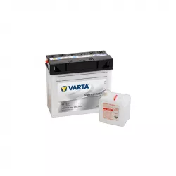 Baterie Moto 12V 19Ah, Pornire 100A, Dimensiuni 186 x 82 x 171 mm Varta Freshpack Borna+ Dreapta 519013017 51913