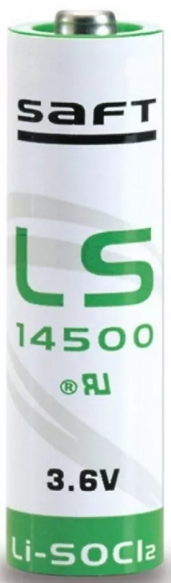 Baterie Litiu Saft 3.6V LS14500 2600mAh, Dimensiuni 14.5 x 50.5 mm Bulk