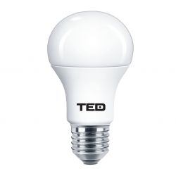 Bec LED E27, 10W 2700K A60 900lm, TED