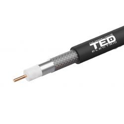 Cablu coaxial RG11 F11 CCS, rola 305m, TED
