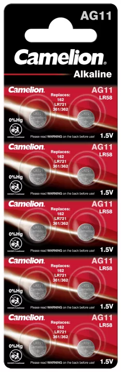 Baterii Ceas SR721SW AG11 LR721 G11 1.5V 25mAh Camelion Blister 10