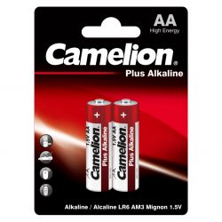 Baterii Alcaline AA LR6 1.5V Camelion PLUS Blister 2