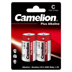 Baterii Alcaline C R14 1.5V Camelion PLUS Blister 2