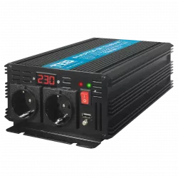 Invertor Auto 12V 220V, Putere Convertor 1000W cu Unda Sinusoidala Pura, TED Electric TED000378
