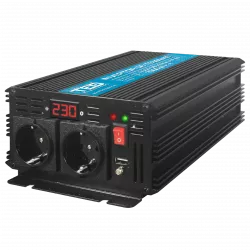 Invertor Auto 24V 220V, Putere Convertor 1000W cu Unda Sinusoidala Pura, TED Electric TED000439