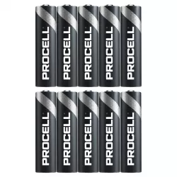 Baterii Alcaline AAA LR3 1.5V DuraCell Procell ECO Industrial Cutie 10