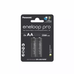 Eneloop Acumulatori Ni-Mh 1.2V AA R6 2500mAh Preincarcati PRO Blister 2