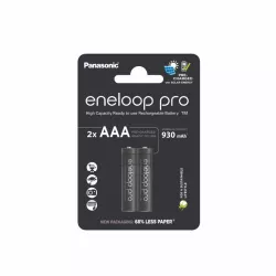 Eneloop Acumulatori Ni-Mh 1.2V AAA R3 930mAh Preincarcati PRO Blister 2