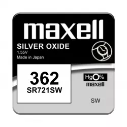 Baterie Ceas SR721W 362 1.55V 25mAh Maxell Blister 1