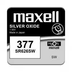 Baterie Ceas SR626SW 377 1.55V 30mAh Maxell Blister 1