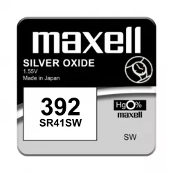 Baterie Ceas SR41W 384 392 1.55V 39mAh Maxell Blister 1