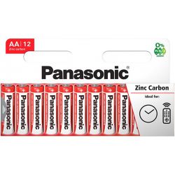 Baterii AA LR6 1.5V Panasonic Zinc Cutie 12