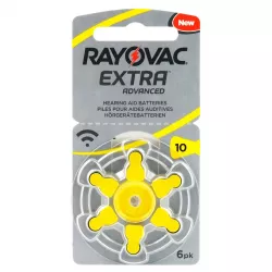 Baterii Aparat Auditiv 10A 105mAh 1.45V Rayovac Blister 6