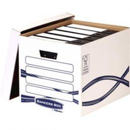 CONTAINER ARHIVARE BIBLIORAFTURI BANKERS BOX FELLOWES