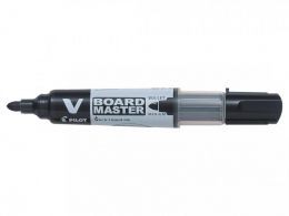 MARKER WHITEBOARD NEGRU 6MM VARF ROTUND VBOARD PILOT