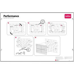 PLANNER MAGNETIC ANUAL 90*60 CM PERFORMANCE NOBO