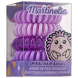 MARTINELIA, Set elastice copii spiralate diferite culori  5 BUC/SET 
