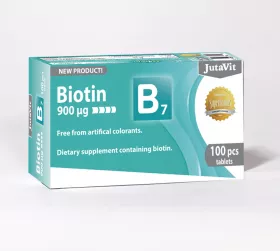 Biotin  B7  900 µg  100 TABLETE 