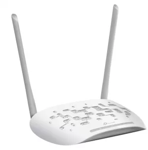 ACCESS POINT TP-LINK wireless 300Mbps, port 10/100Mbps, 2 antene externe, pasiv PoE, 2T2R, Client, Universal/ WDS Repeater, wireless Bridge, WPA/WPA2, QSS "TL-WA801N" (include TV 1.75lei)
