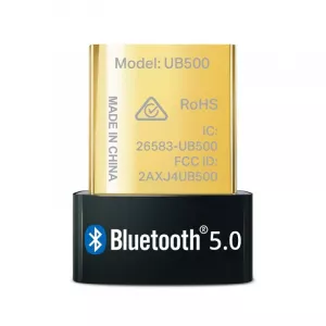 ADAPTOARE  Bluetooth TP-Link, conectare prin USB 2.0, distanta 10 m (pana la), Bluetooth v5.0, antena interna, "UB500" (include TV 0.18lei)