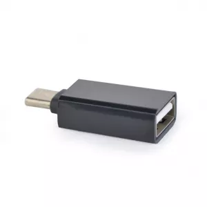 ADAPTOR GEMBIRD, pt. smartphone, USB 2.0 Type-C (T) la USB 2.0 (M), negru, "CC-USB2-CMAF-A" (include TV 0.06 lei)