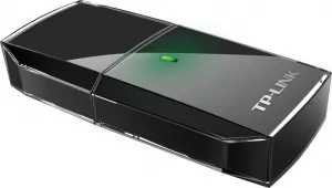 ADAPTOR RETEA TP-LINK AC600, extern wireless 2.4 GHz | 5 GHz, USB 2.0, port, 433 Mbps, antena interna x 1, "Archer T2U" (include TV 0.18lei)