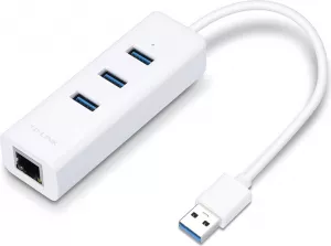 ADAPTOR RETEA TP-LINK , extern, USB 3.0, port RJ-45 | USB 3.0 x 3, 1000 Mbps, "UE330" (include TV 0.18lei)