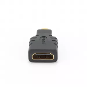 ADAPTOR video GEMBIRD, HDMI (M) la Micro-HDMI (T), conectori auriti, black, "A-HDMI-FD" (include TV 0.06 lei)