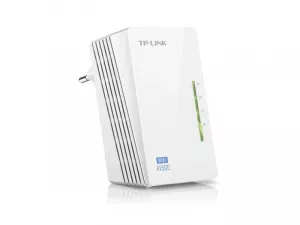 AMPLIFICATOR Powerline 300Mbps AV500, 500Mbps Powerline Datarate, 2 10/100Mbps Fast Ethernet, HomePlug AV, TP-LINK "TL-WPA4220" (include timbru verde 1.5 lei)