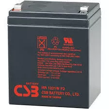 Baterie UPS CSB HR1221WF2, 12V 5Ah, 90 x 70 x 101.7 mm, Borne F2, Durata medie 3-5 ani, VRLA "HR1221WF2" (include TV 0.5 lei)