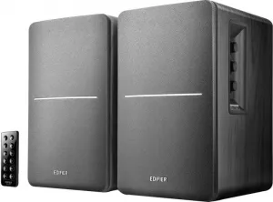 BOXE EDIFIER 2.0, RMS:  42W (2 x 21W), bluetoth telecomanda wireless, volum, bass, treble,  optical,  black, "R1280DB"  (include TV 10lei)