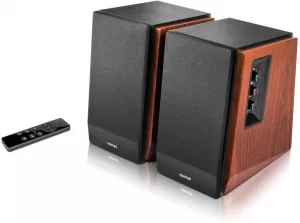 BOXE EDIFIER 2.0, RMS:  66W (2 x 15W, 2 x 18W), bluetooth telecomanda wireless, volum, bass, treble,  dual RCA, sub-out, brown, "R1700BTS-BR" (include TV 10lei)