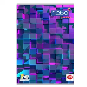 Caiet A4 60 file, NEBO Premium, 80 g, AR