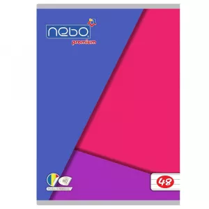 Caiet A5 48 file, NEBO Premium, 80g, DR