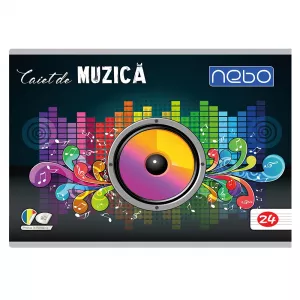 Caiet muzica 24 file - NEBO